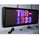 Affordable LED TBR-1333 Tri Color Window Scrolling Sign, 13 x 33